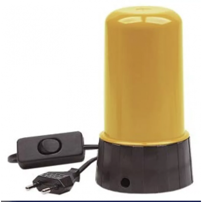 Farol de laboratorio amarillo 220v 10 W