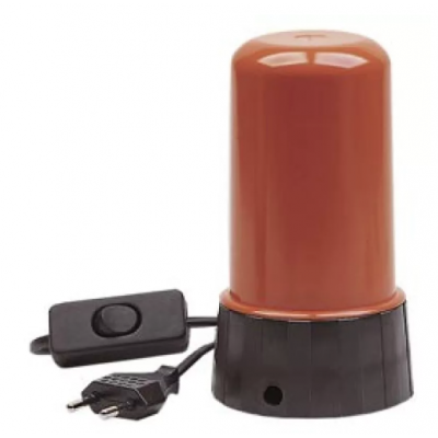 AP Farol de laboratorio naranja 220v 10 W